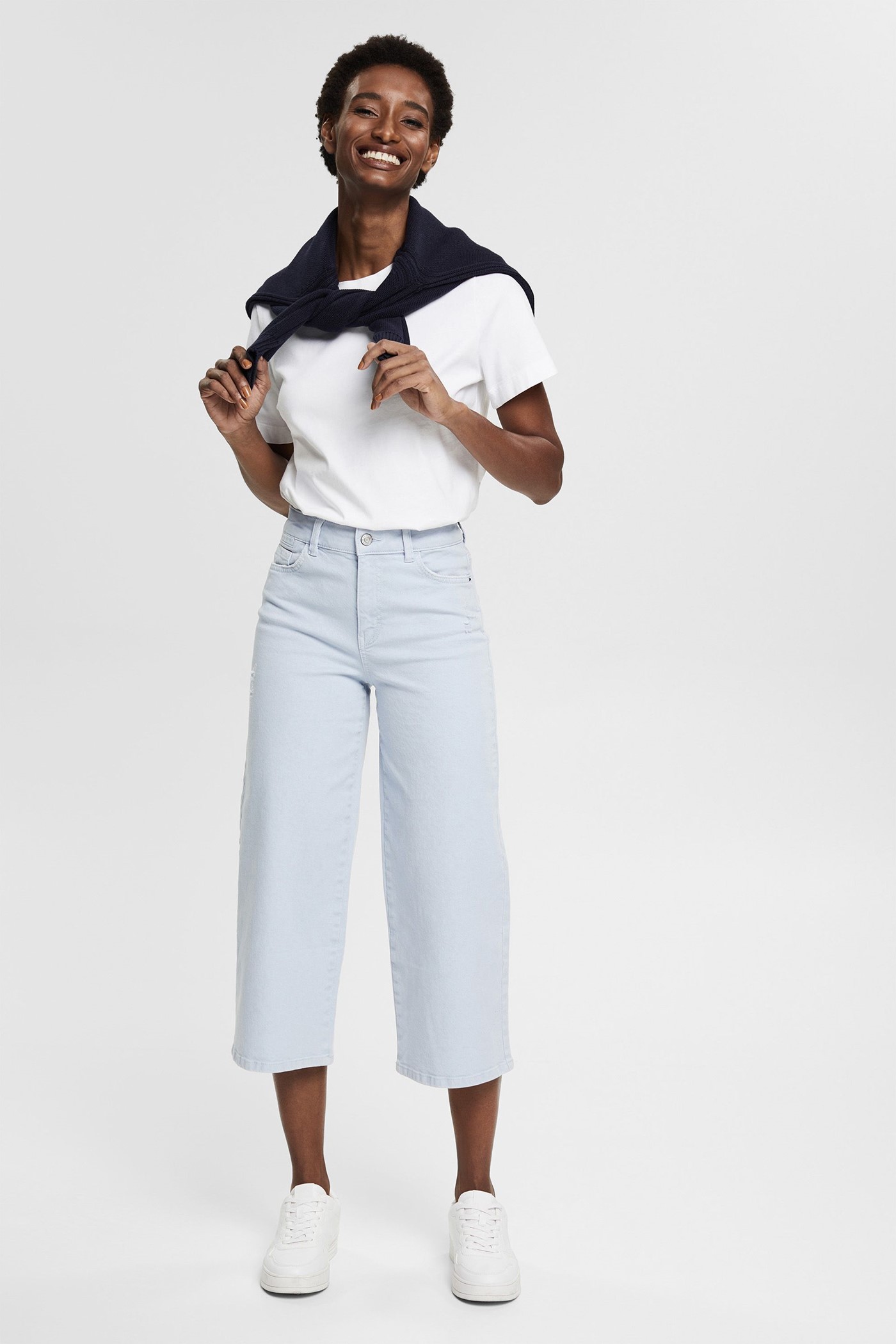 pantalon femme ESPRIT ocs culotte kornerdenim