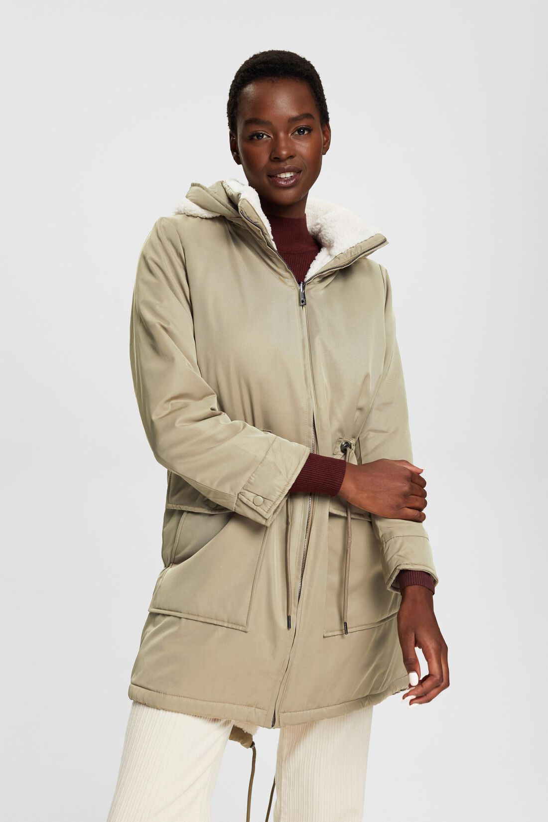 manteau femme ESPRIT sus skin touch