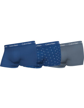  ck low rise trunk 3pk