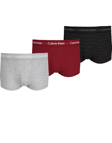  ck low rise trunk 3pk