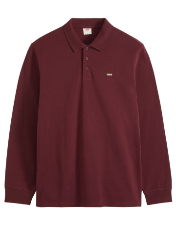 pôle homme  levi's ls hm pôle tawny port pique