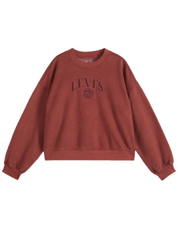 sweat-shirt femme  levi's gr vintage boxy crew sweatshir