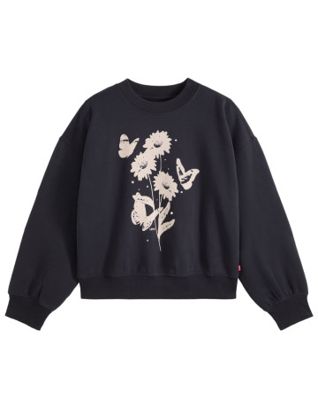 sweat-shirt femme  levi's gr vintage boxy crew sweatshir