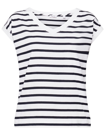 t-shirt femme  ESPRIT f_striped tee