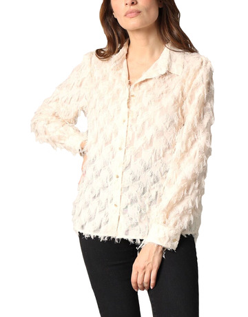 chemise femme  deelux froufrou bl w m+