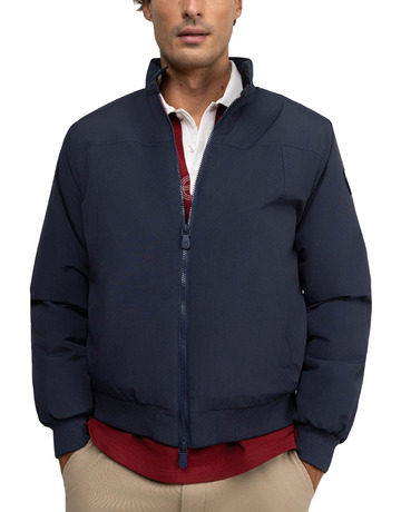 cazadora homme  el ganso blouson naútica marino