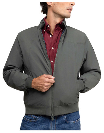 cazadora homme  el ganso blouson naútica verde