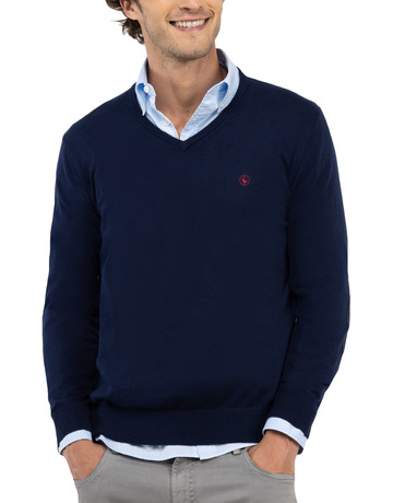 maillot homme  el ganso maillot cuello pico coderas mar