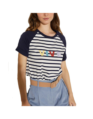  dolore t-shirt m/c patchwork vive""