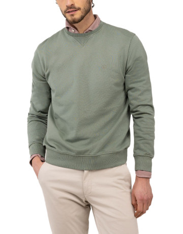 sweat-shirt homme  el ganso sweat-shirt cuello caja verde