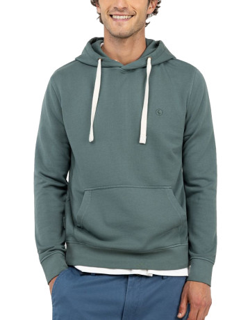 sweat-shirt homme  el ganso sweat-shirt capucha verde