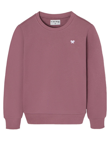 sweat-shirt garçon  silbon sweat-shirt kids petits burdeos