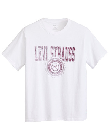 t-shirt homme  levis ss relaxed fit tee circle cres