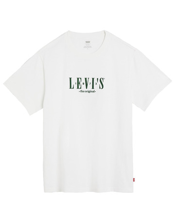 t-shirt homme  levi's ss relaxed fit tee whites