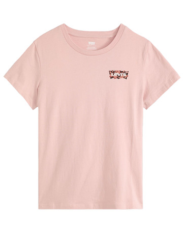 t-shirt femme  levi's the perfect tee gab rose bw fi