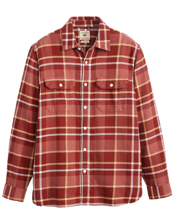 chemise homme  levis jackson worker sarina plaid fi