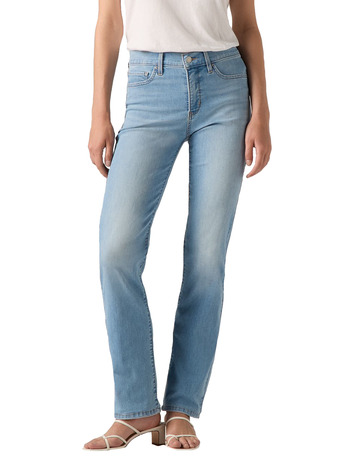 jeans femme  levi's 314 shaping straight light ind