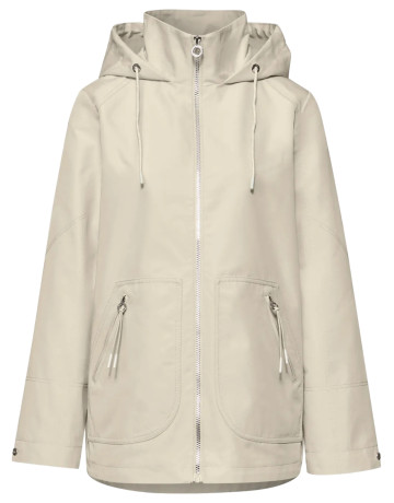 manteau femme  street mid length parka w. hoody