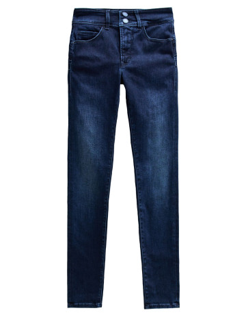 jeans femme  salsa jeans secret skinny dark colour
