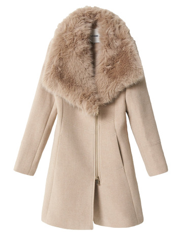 manteau femme  salsa the reimagined wool coat with