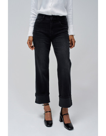 jeans femme  salsa jeans true straight black