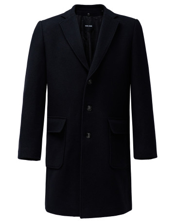 cazadora homme  salsa jeans wool coat with hood