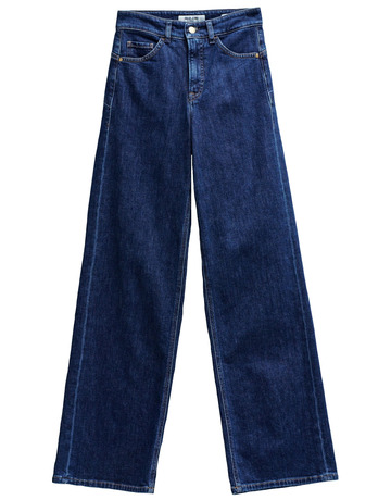 jeans femme  salsa jeans faith wide dark blue