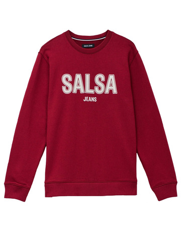 sweat-shirt homme  salsa jeans french terry sweat high relief