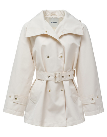 manteau femme  salsa jeans parka with detachable hood