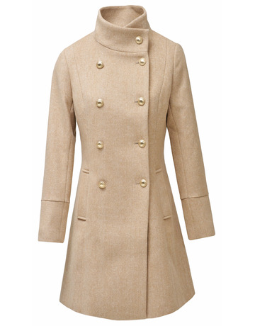 manteau femme  salsa jeans the new classic wool coat