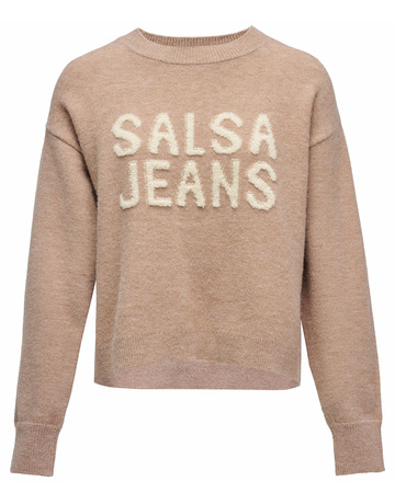 sweat-shirt femme  salsa jeans knitted branding jumper