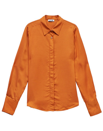 chemise femme  salsa jeans basic shirt w/ gold buttons