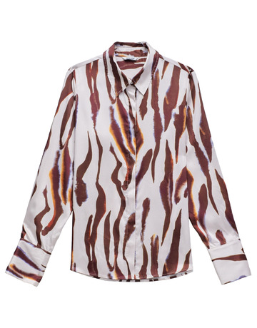 chemise femme  salsa jeans basic shirt w/ gold buttons