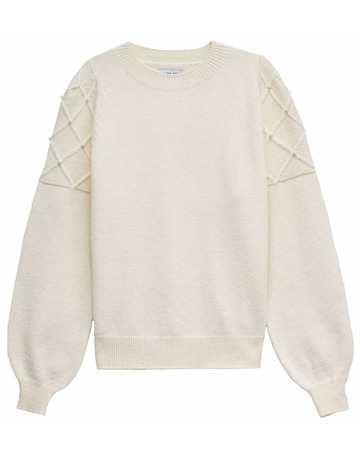 sweat-shirt femme  salsa jeans sweater with pearls