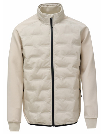 cazadora homme  salsa jeans zip-thru padded jumper