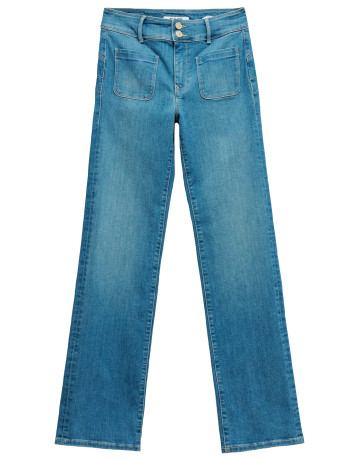 jeans femme  salsa jeans jeans secret straight w/ chain