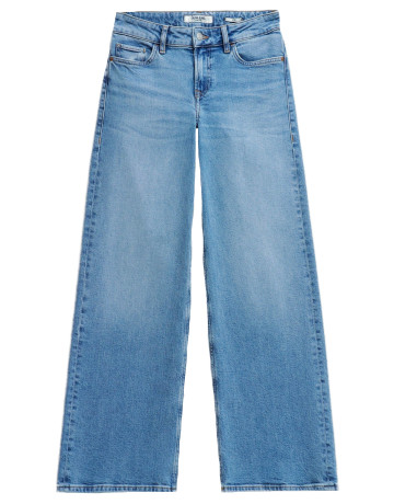 jeans femme  salsa jeans jeans low rise wide medium was