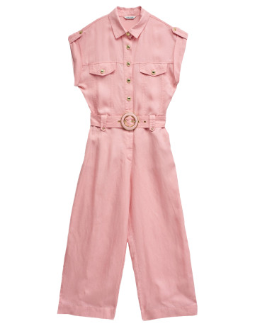 singe femme  salsa jeans overall in lightdenim