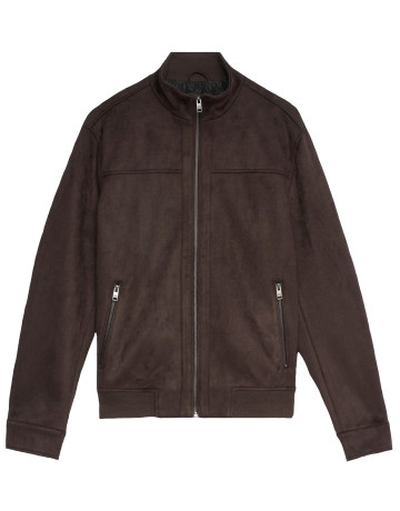 cazadora homme  salsa jeans suede bomber jacket