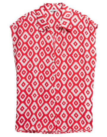 chemise femme  salsa jeans basic sleeveless shirt