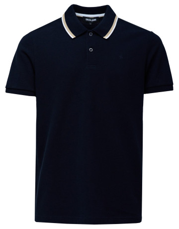 pôle homme  salsa jeans pôle regular fit sport tape