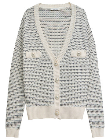  salsa jeans chanel-style cardigan