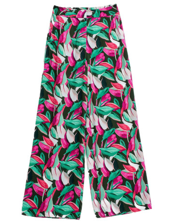 pantalon femme  salsa jeans print hight rise pants