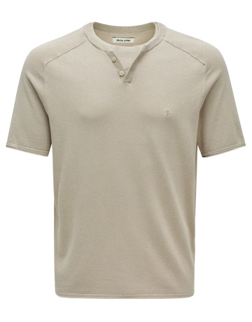 t-shirt homme  salsa jeans t-shirt regular fit mix tricot