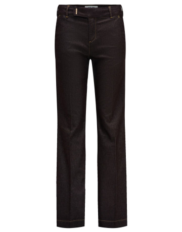 pantalon femme  salsa jeans chino straight w/ waist detail
