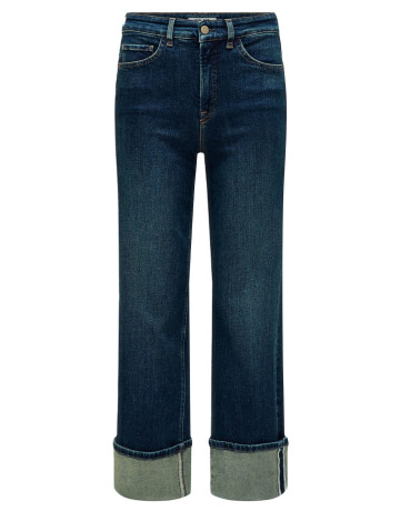 jeans femme  salsa jeans jeans faith straight dark wash