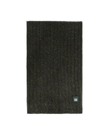  salsa jeans basic knit scarf with label
