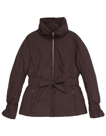 manteau femme  salsa jeans puffer coat with built-in belt