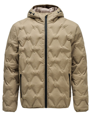 cazadora homme  salsa jeans puffer jacket with pockets