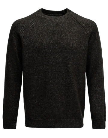 maillot homme  salsa jeans mélange knit fabric with ragla
